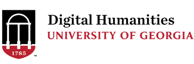 University of Georgia Digital Humanities mobile logo